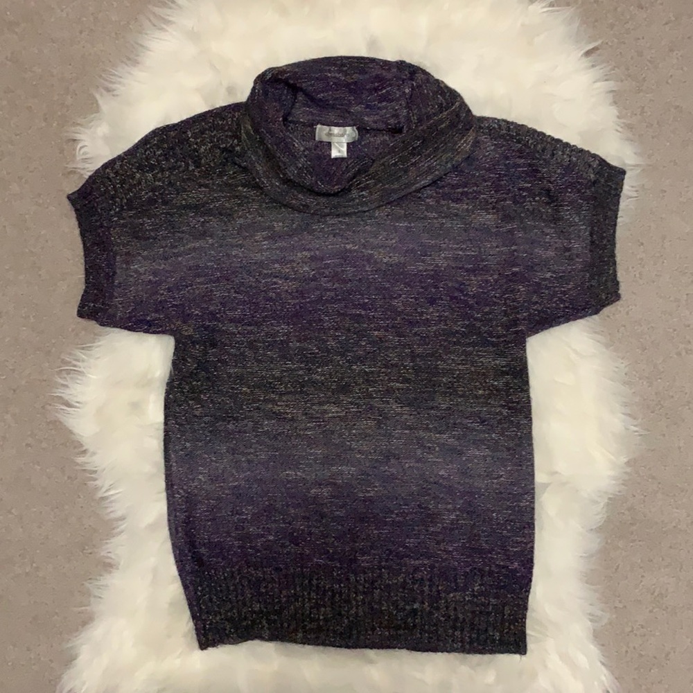 🌸 Dressbarn Purple Turtleneck Sweater